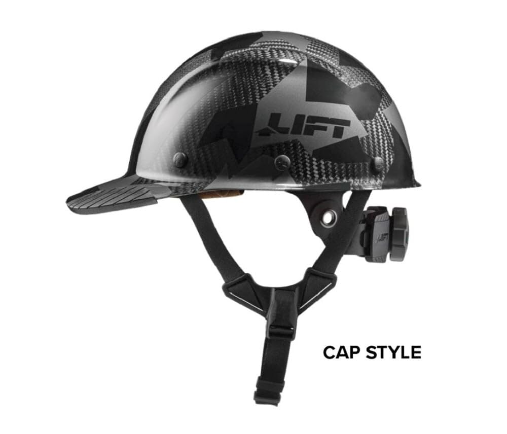 Lift Safety DAX comfort dome padding enhances all-day cushioning and pressure relief.
