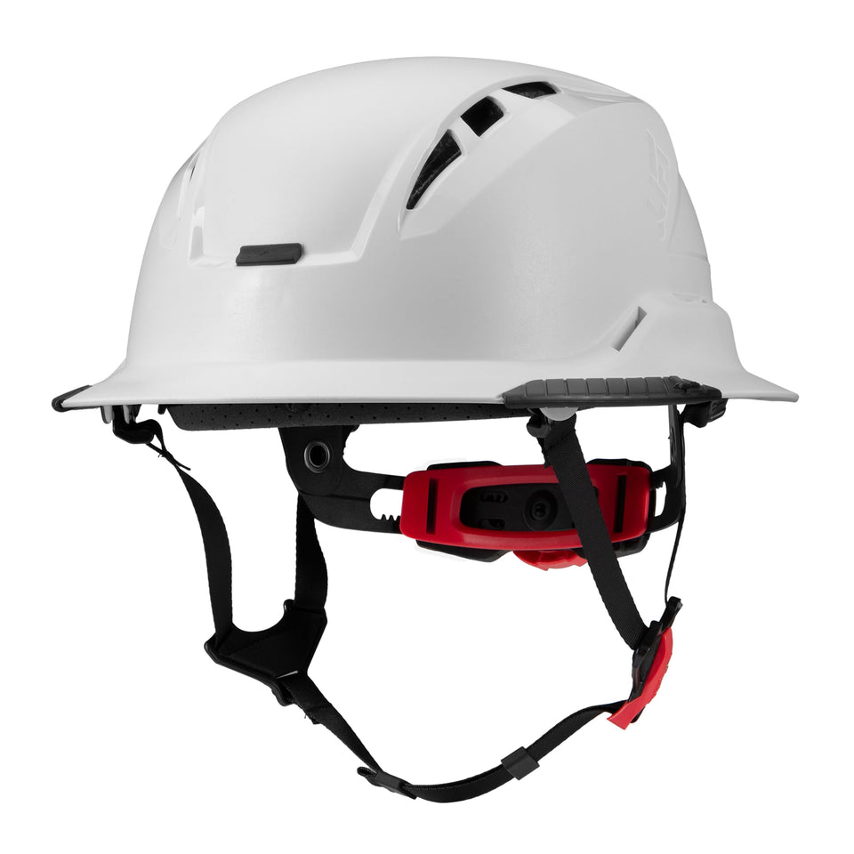 LIFT Safety Radix full brim Twiceme front view with integrated emergency ID