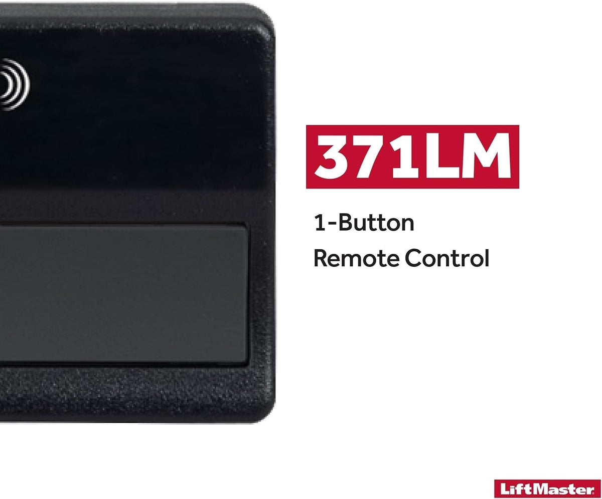 LiftMaster 371LM single-button remote for simple garage control.