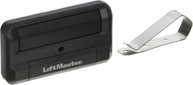 LiftMaster 811LMX dip switch close-up showing Security+2.0 programming.