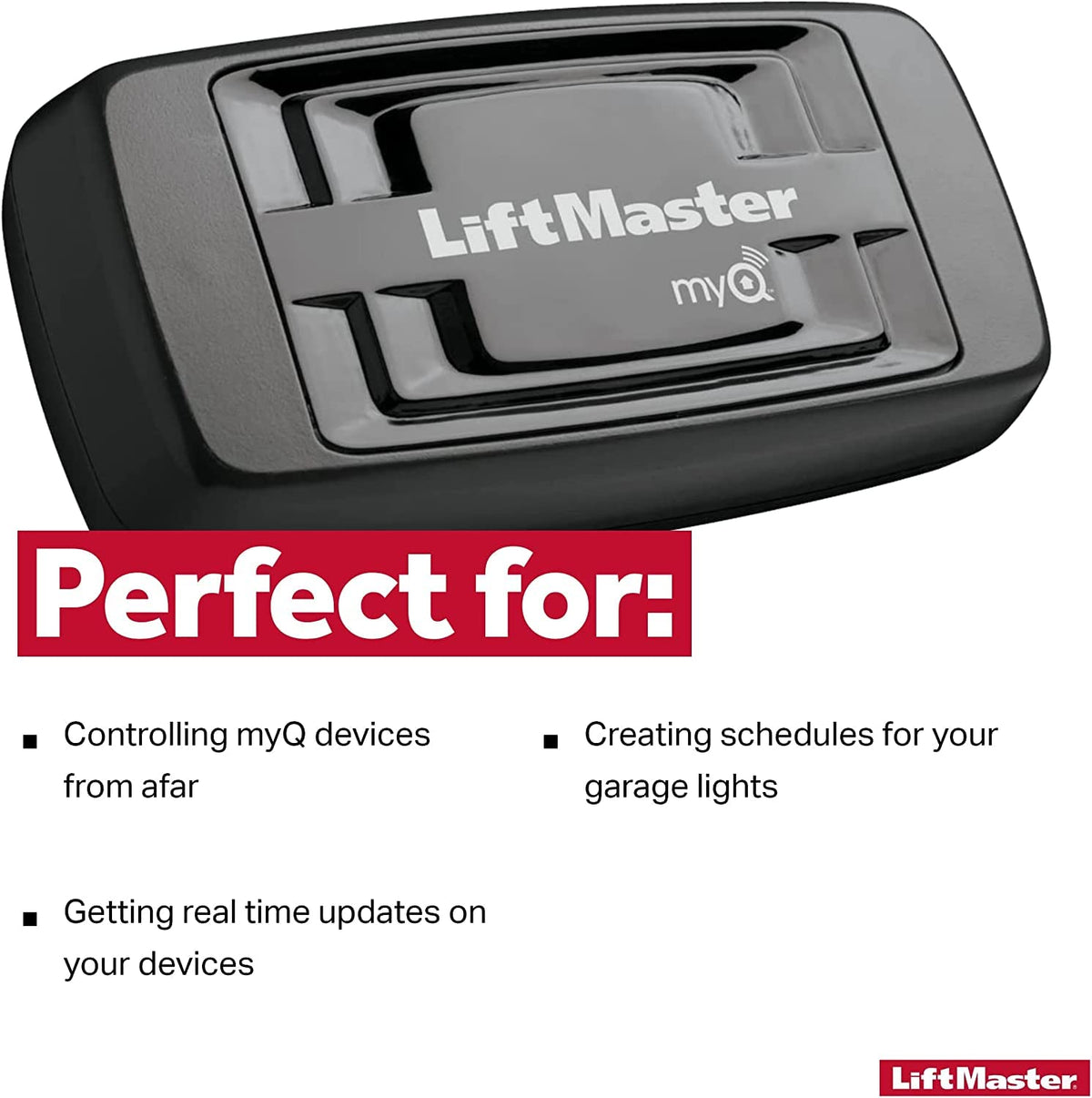 LiftMaster 825LM remote light switch used with gateway
