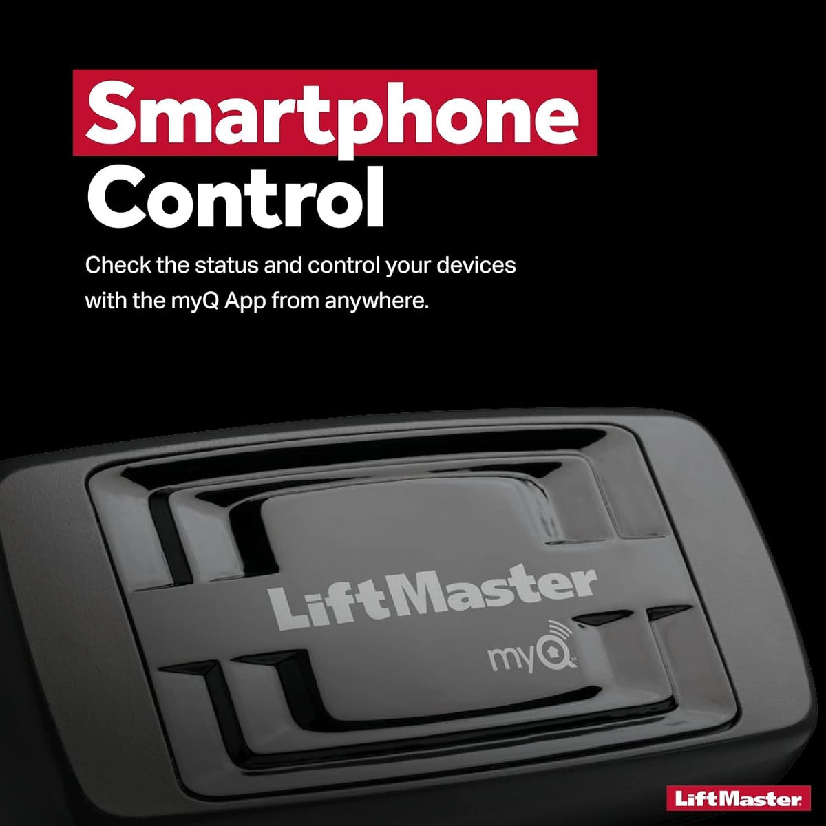 LiftMaster 828LM enables secure Amazon Key in-garage deliveries.