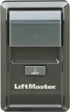 LiftMaster 885LM control panel wireless setup enables convenient garage door operation.