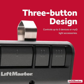 Compatible with yellow-button Security+ 2.0 openers