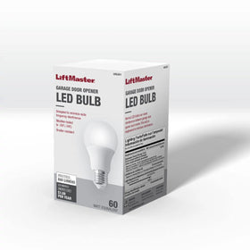 LiftMaster LMLED1 close-up shows shatter-resistant LED design and durable construction.