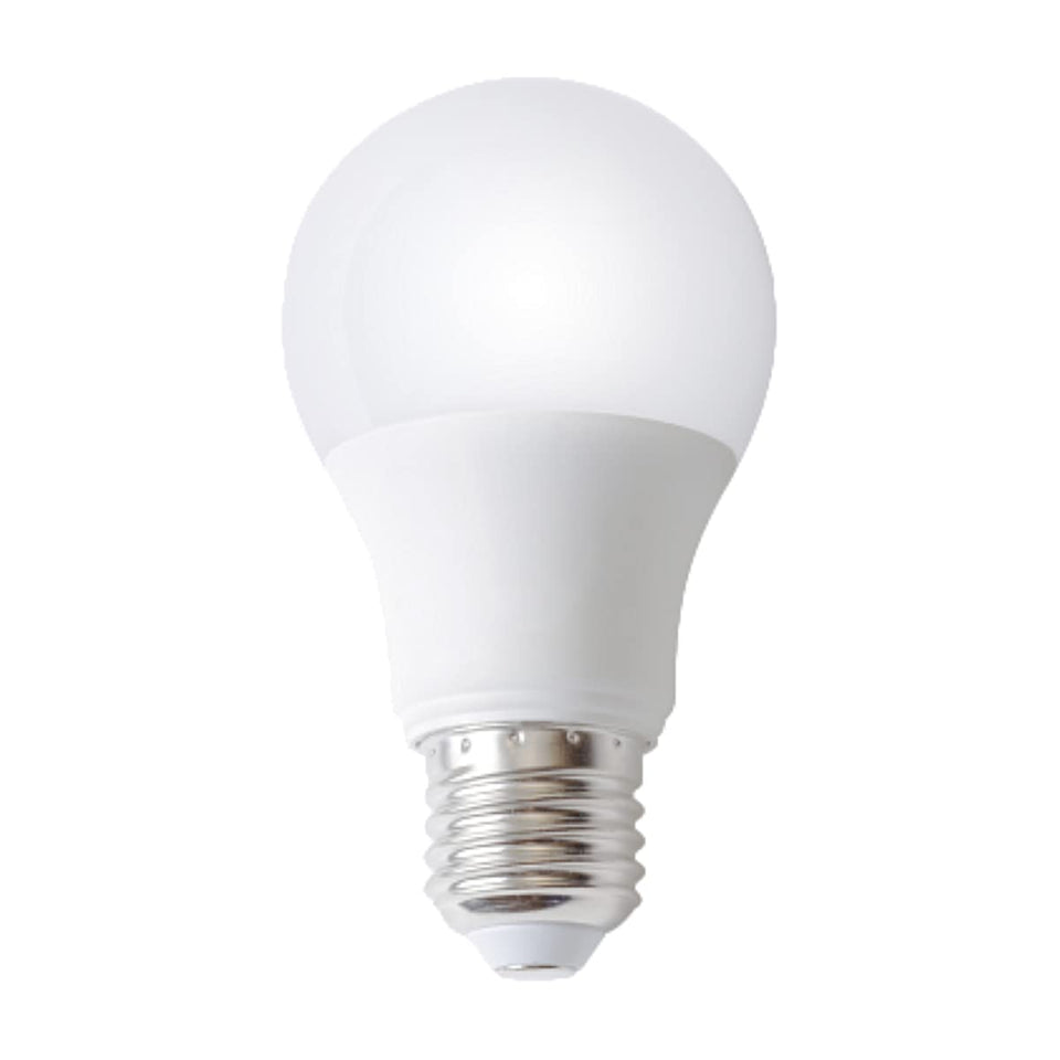 LiftMaster LMLED1 bulb in garage emitting 5000K daylight for clear, safe work areas.
