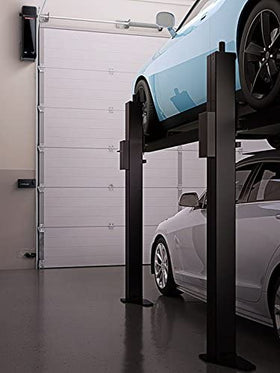 LiftMaster Premium Series 98022 ultra-quiet operation reduces ceiling vibrations during use.