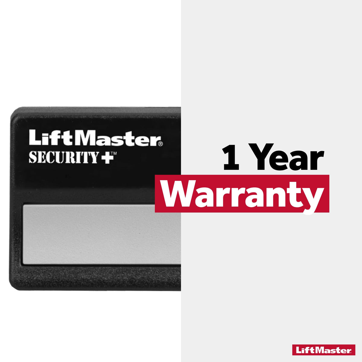 Rolling code feature demonstrated on the LiftMaster 971LM remote.