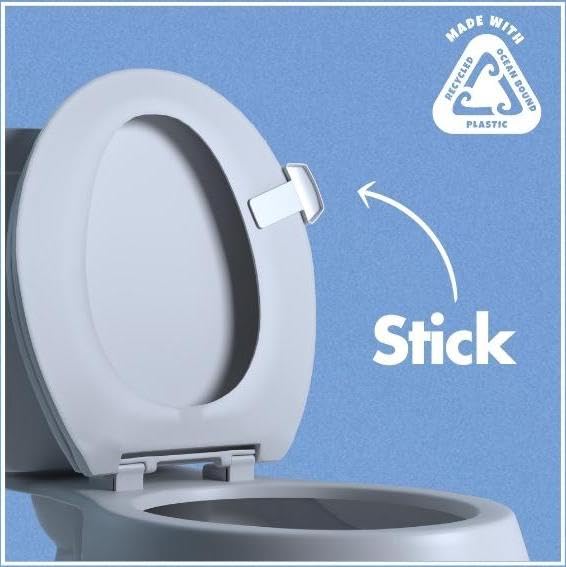 Lifty Loo ocean-plastic material highlights sustainable design.