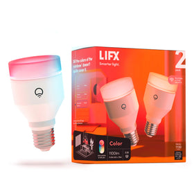 LIFX A19 with SuperColor 1100 lumens for vivid color rendering