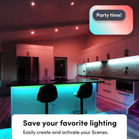 LIFX color scenes and animations setup for mood lighting