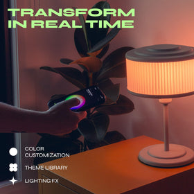 LIFX Everyday A19 color bulb showing color spectrum for ambiance