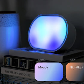 LIFX Luna sunrise-sunset effect gently adjusts brightness to support daily rhythms.