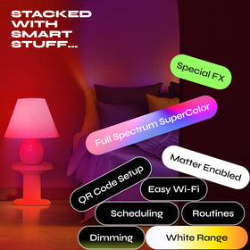 LIFX Matter-ready and HomeKit-compatible for seamless control.