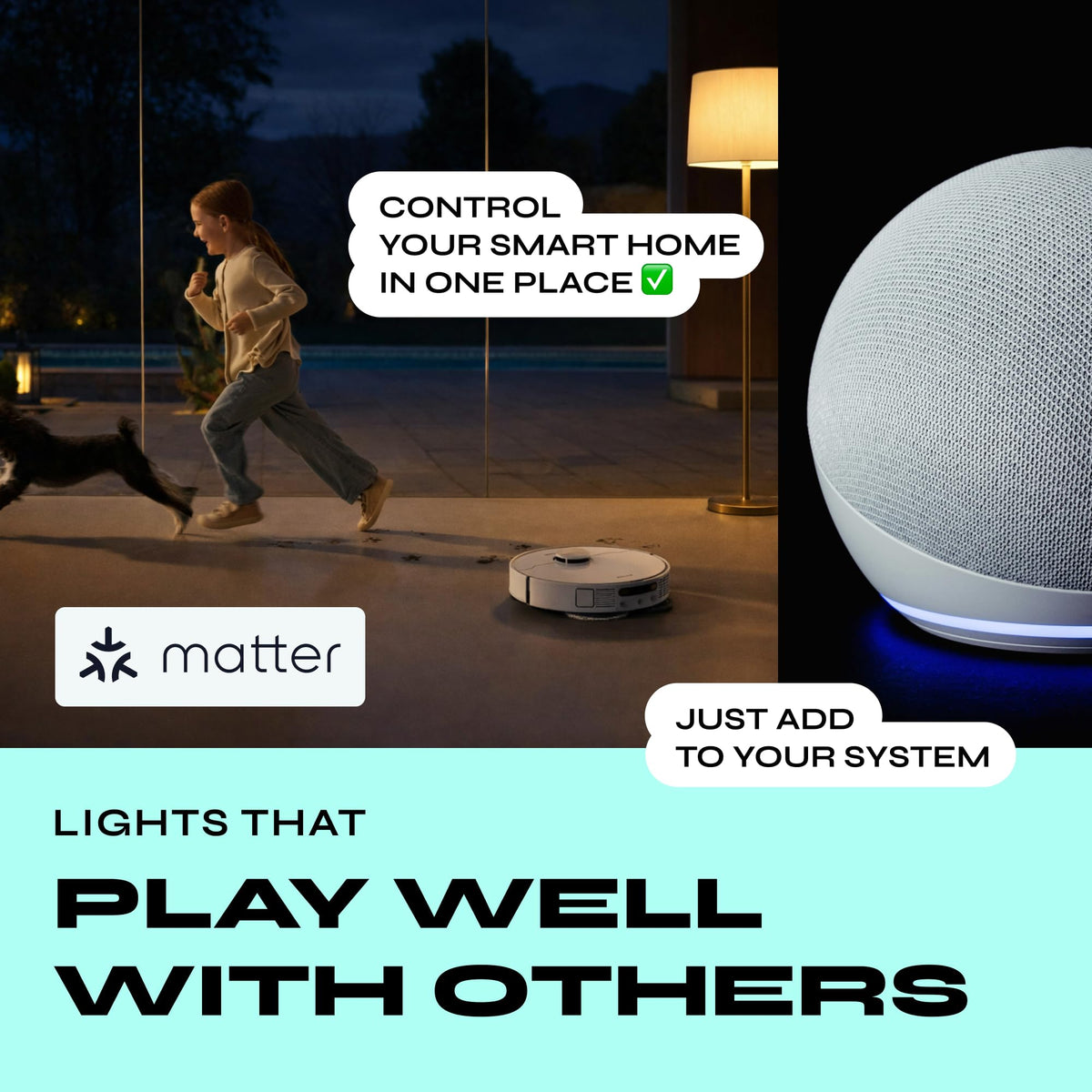 LIFX 9W LED delivers energy-efficient, 60W-equivalent brightness.