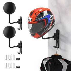 LIFXIZE helmet mount wall 180 swivel keeps helmets organized and accessible.