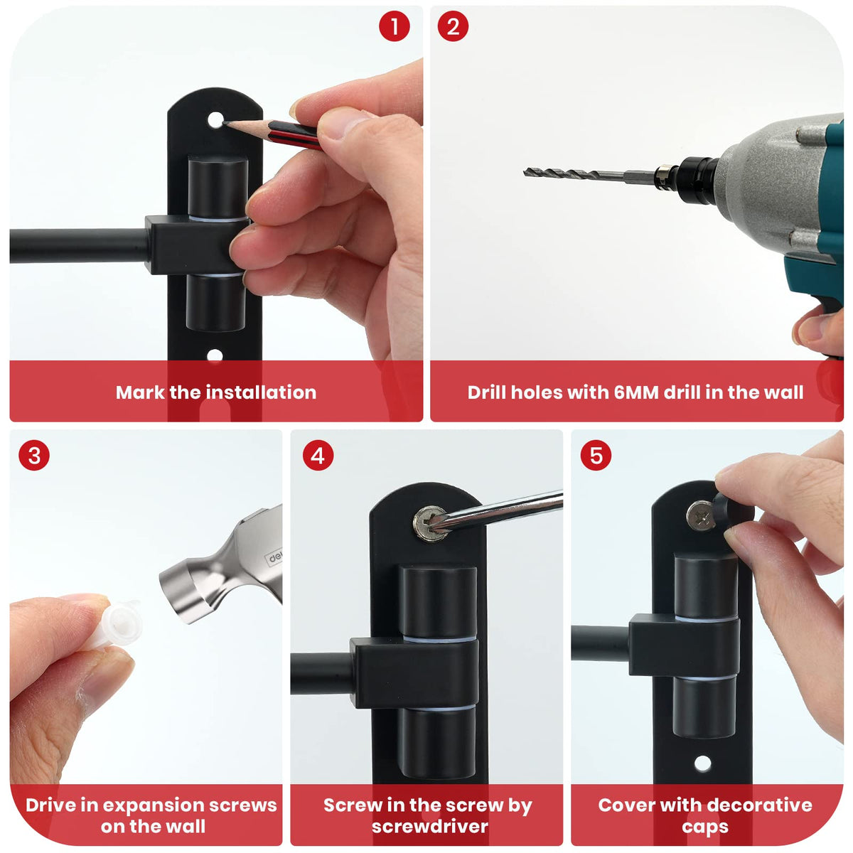 LIFXIZE wall-mount installation steps guide for quick setup.
