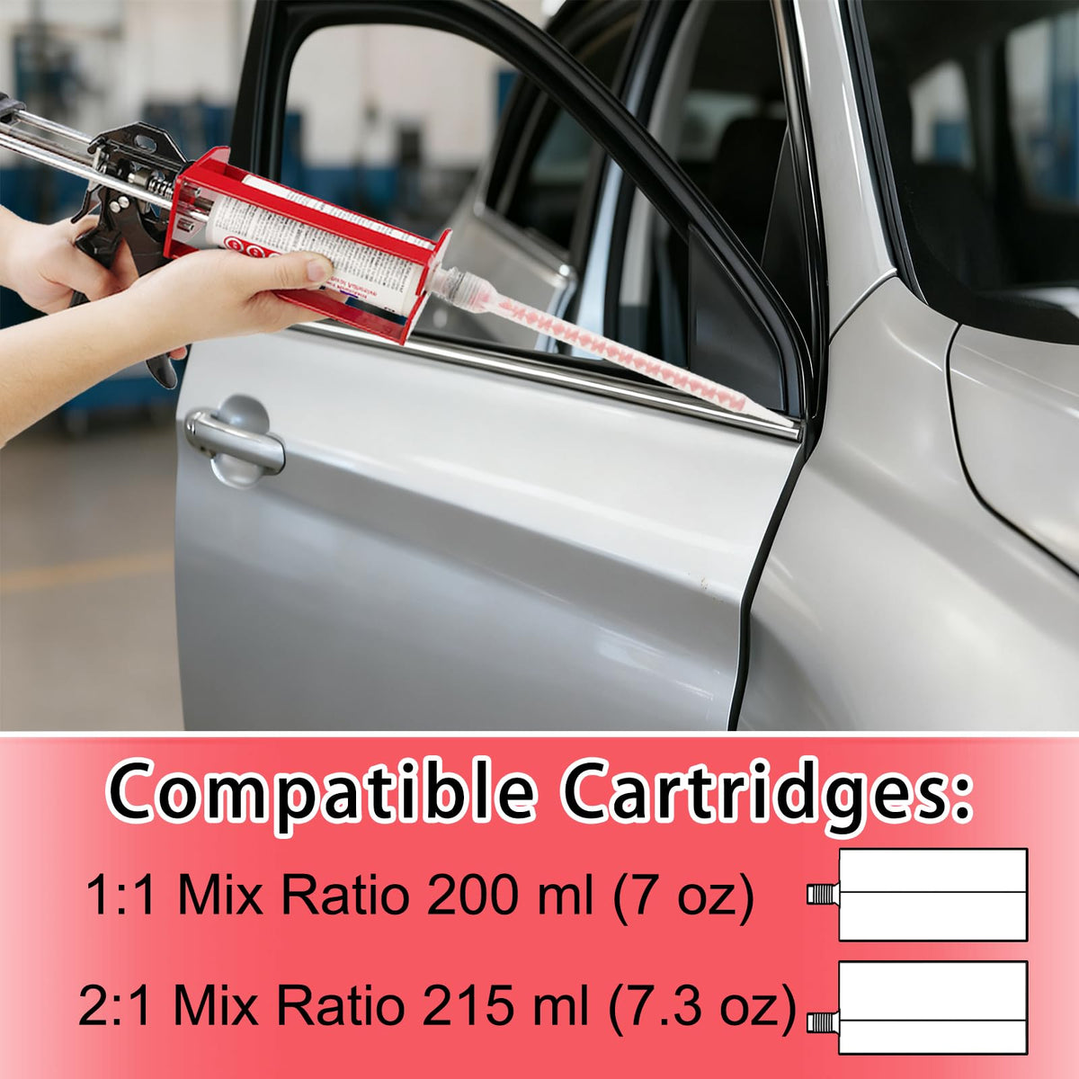 LIGAGEDE epoxy gun smooth dispensing with controlled flow for confident panel bonding