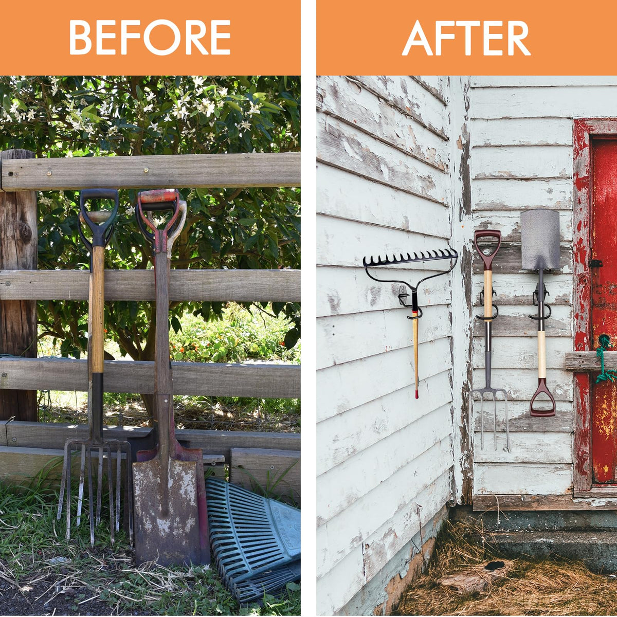 Light Dust indoor-outdoor use resists weather for shed or patio storage.