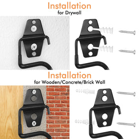 Light Dust two-hole screw attachment ensures sturdy mounting on walls.