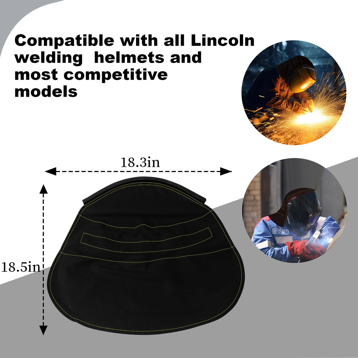 LIGHT JAY cover protecting helmet from spatter and UV light