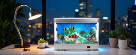 Lightahead kids room sea scene light offers engaging visuals for children.