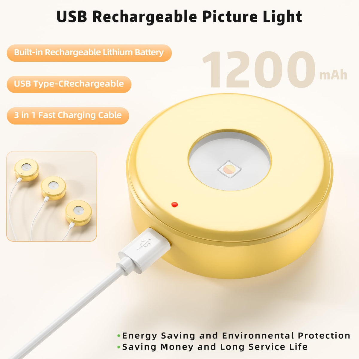 Lightbiz picture light with timer helps save energy after exhibitions.