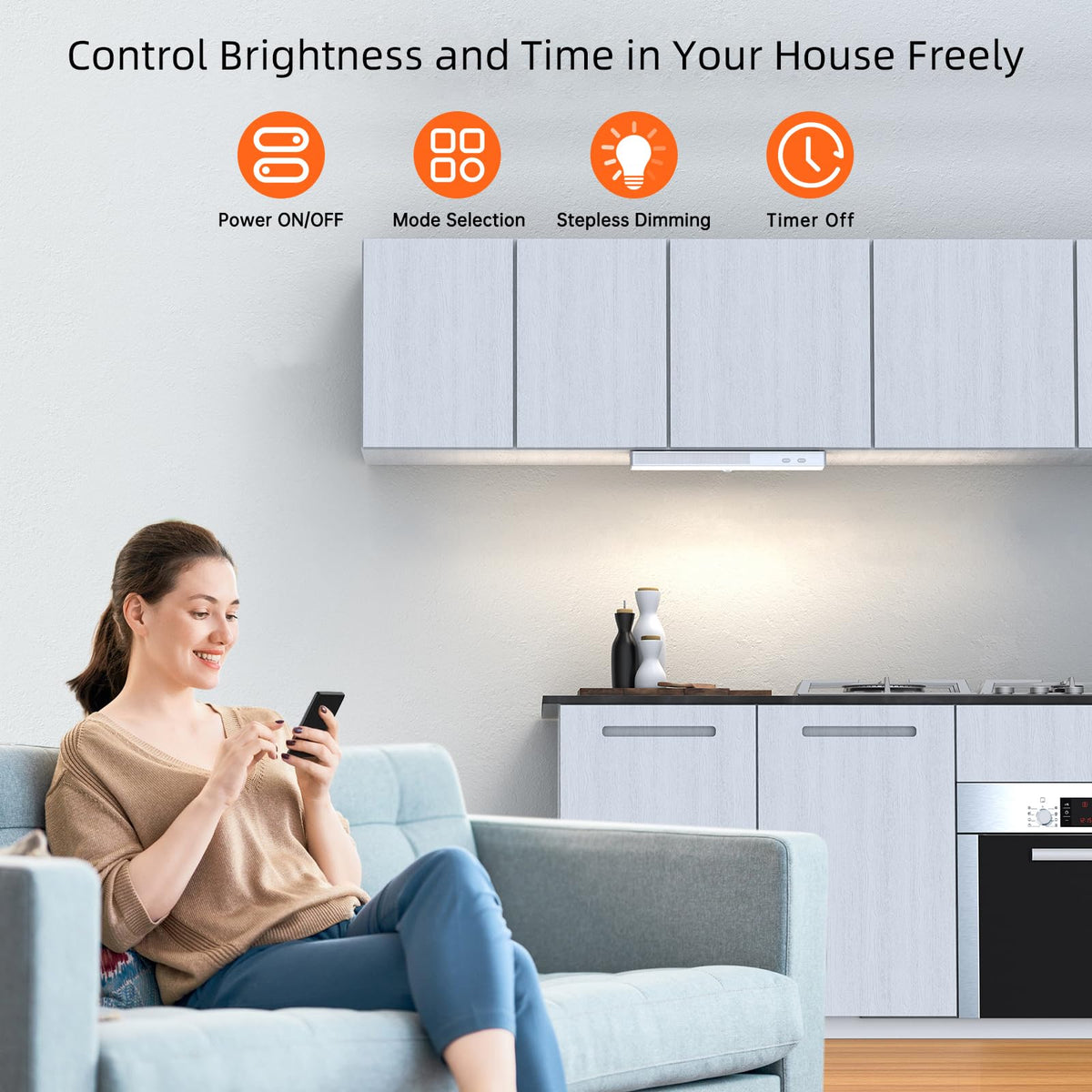 Lightbiz charging station powers multiple lights, keeping workspace tidy.