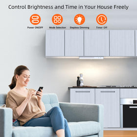 Lightbiz charging station powers multiple lights, keeping workspace tidy.
