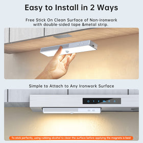 Lightbiz compact six pack ideal for bedrooms, kitchens, and storage.