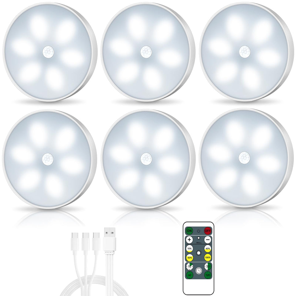 Lightbiz LED closet light with magnetic attachment for simple metal-surface mounting.