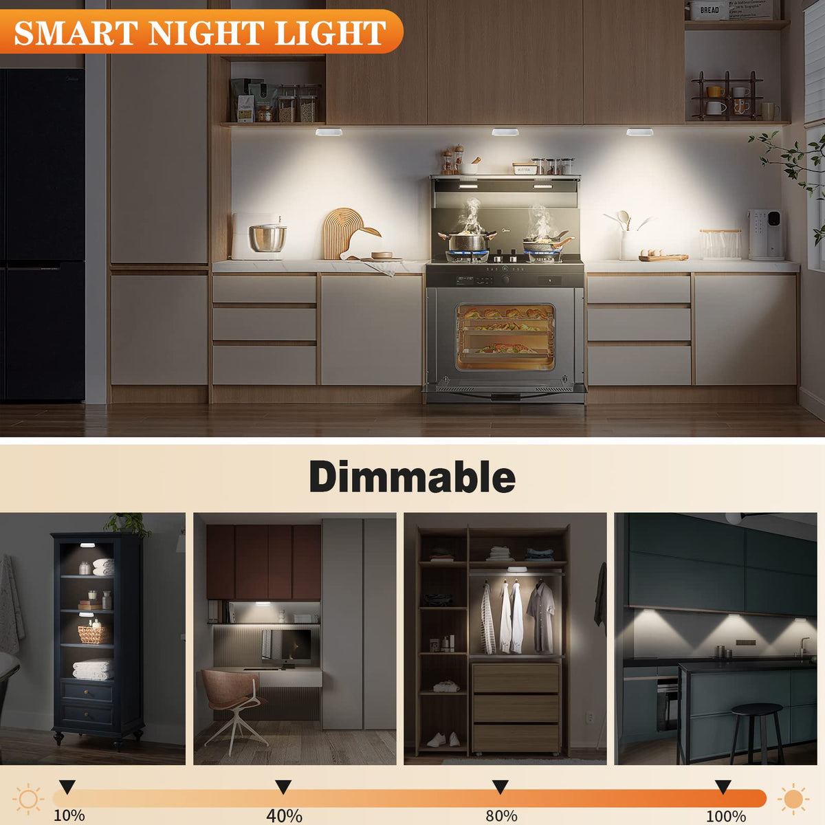 Lightbiz hallway night light uses motion sensor for safe passage.