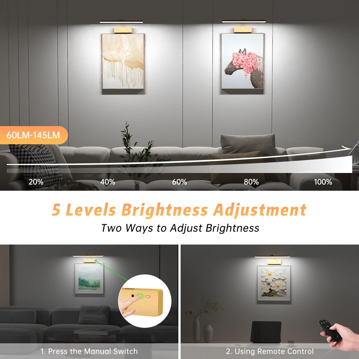 Lightbiz magnetic mount attaches easily to metal surfaces for quick setup.