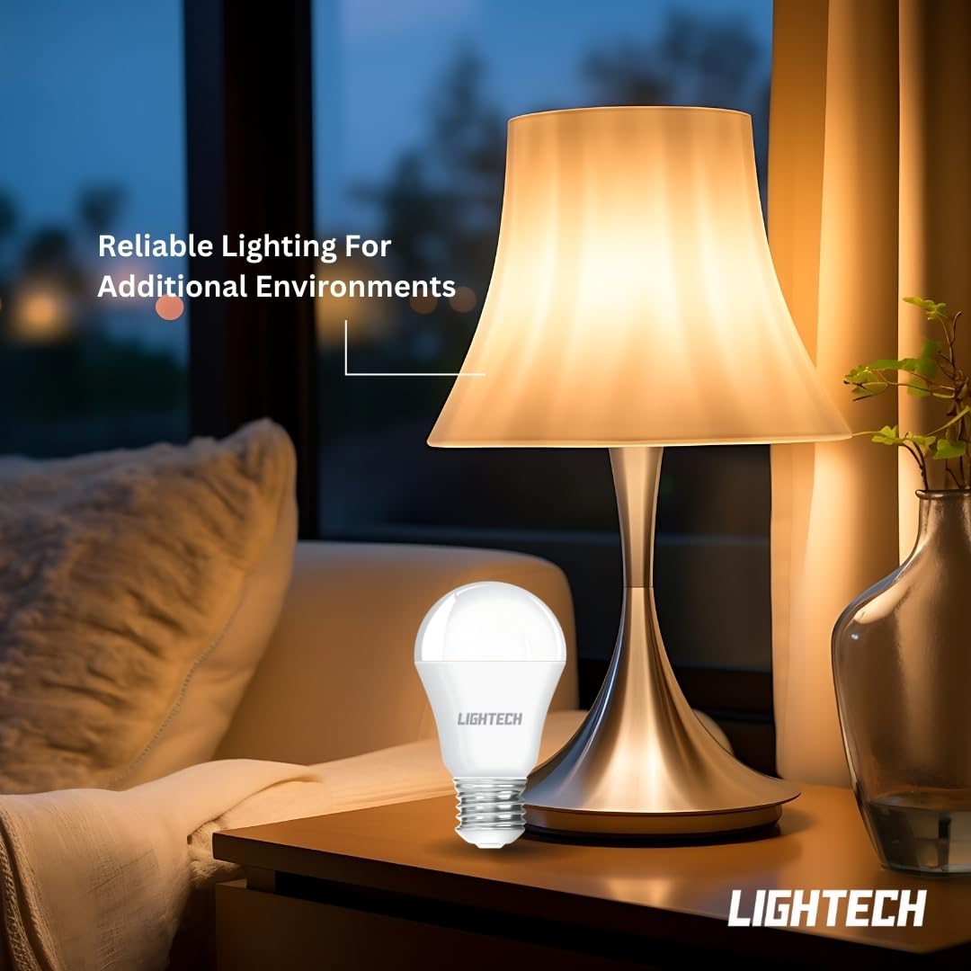 Lightech A19 LED bulb energy-saving soft white lighting