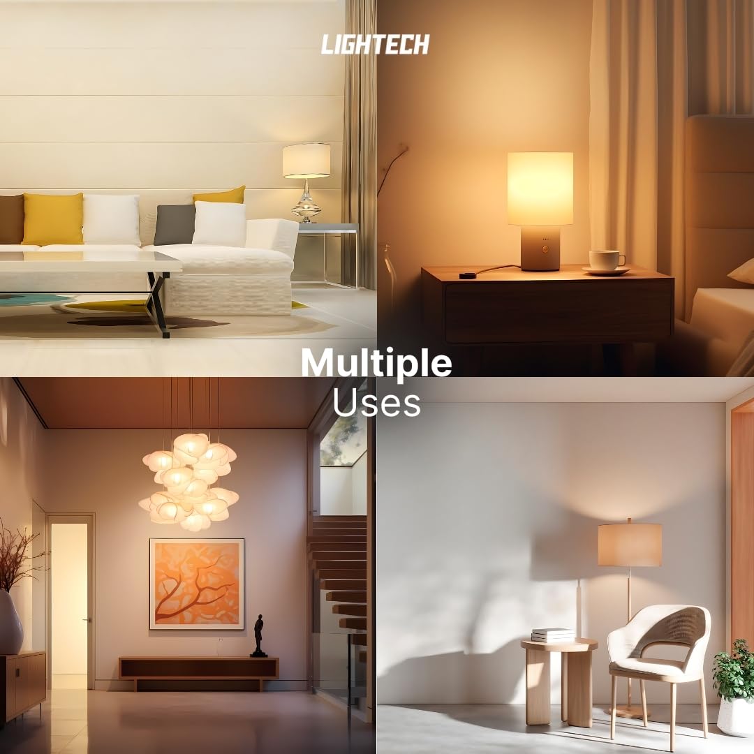 Lightech A19 LED bulb long-lasting up to 15,000 hours.