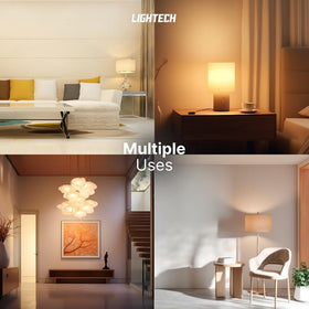 Lightech A19 LED bulb long-lasting up to 15,000 hours.