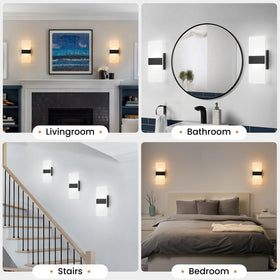 LightFuze ETL-certified sconce ensuring safe, easy installation.