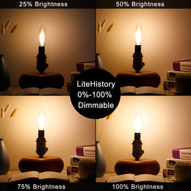 LiteHistory cozy warm ambience for chandeliers and pendant lights