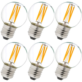 LiteHistory dimmable E26 Edison globe bulb for pendant lighting with warm glow