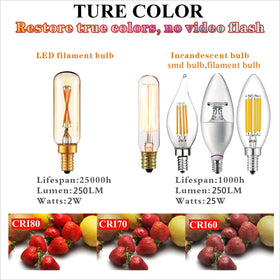LiteHistory bulb with overload and short-circuit protection for safety.