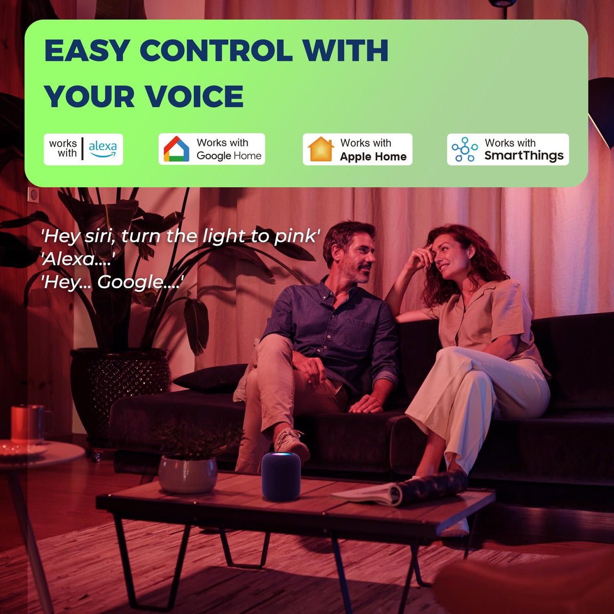 Lightinginside Matter bulb setup with hub for seamless smart home integration