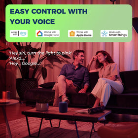 Lightinginside Matter bulb setup with hub for seamless smart home integration