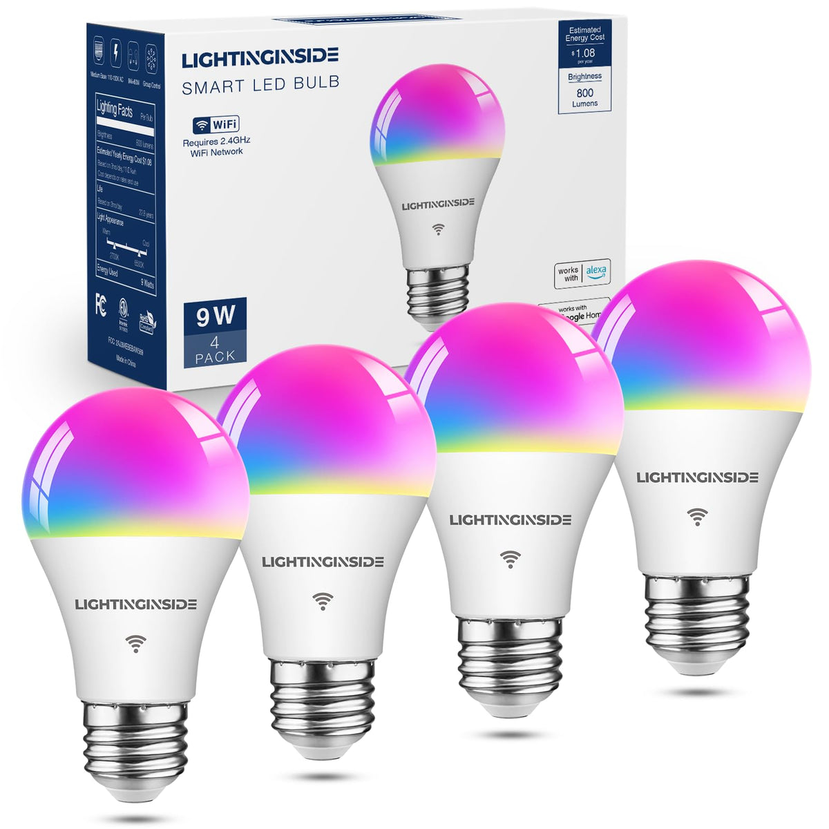 Lightinginside smart bulb setup enables seamless home automation