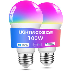 Lightinginside Smart Bulbs 1350 lumens brighten larger spaces for vibrant rooms