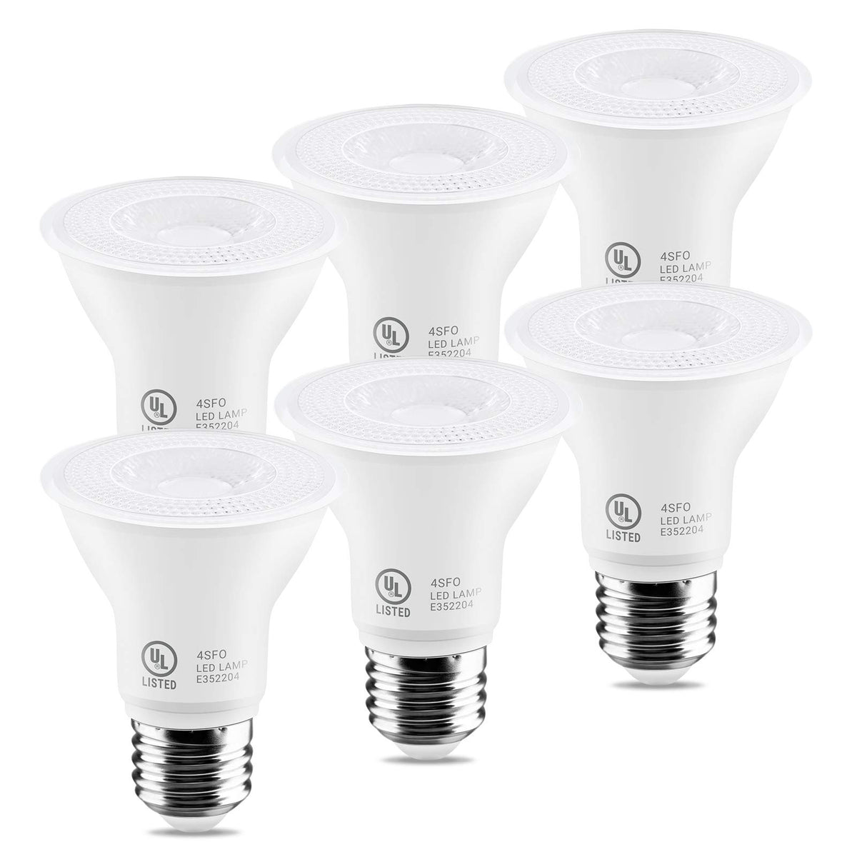 LightingWill Par20 LED bulb with 500 lumens for energy-efficient lighting in any room.