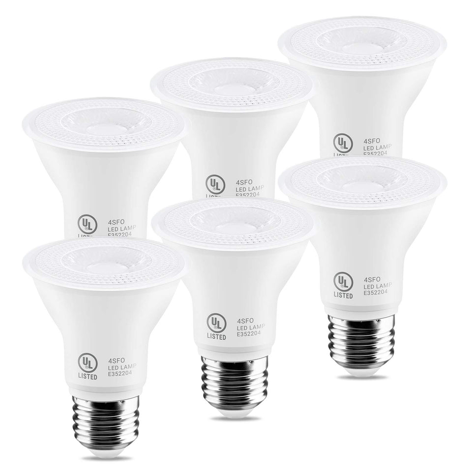 LightingWill Par20 LED bulb with 500 lumens for energy-efficient lighting in any room.