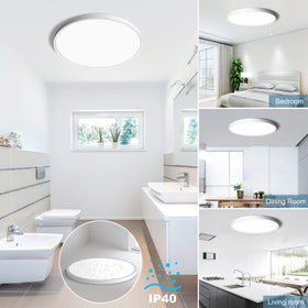 LightingWill rust-proof white finish stays clean and contemporary in daily use.