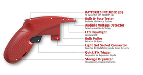 LightKeeper Pro bulb tester used to identify faulty bulbs quickly.
