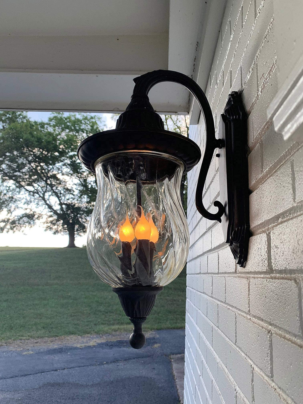 LightLady Studio C7 bulb shape complements traditional fixtures