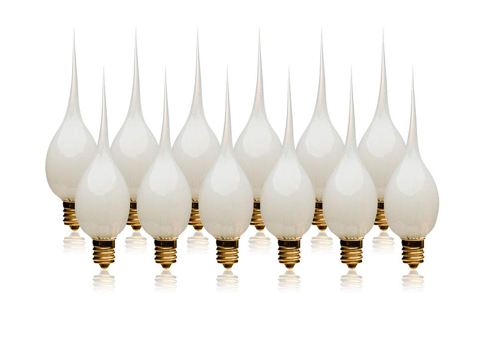LightLady Studio silicone light bulbs with dipped coating for a soft candle glow